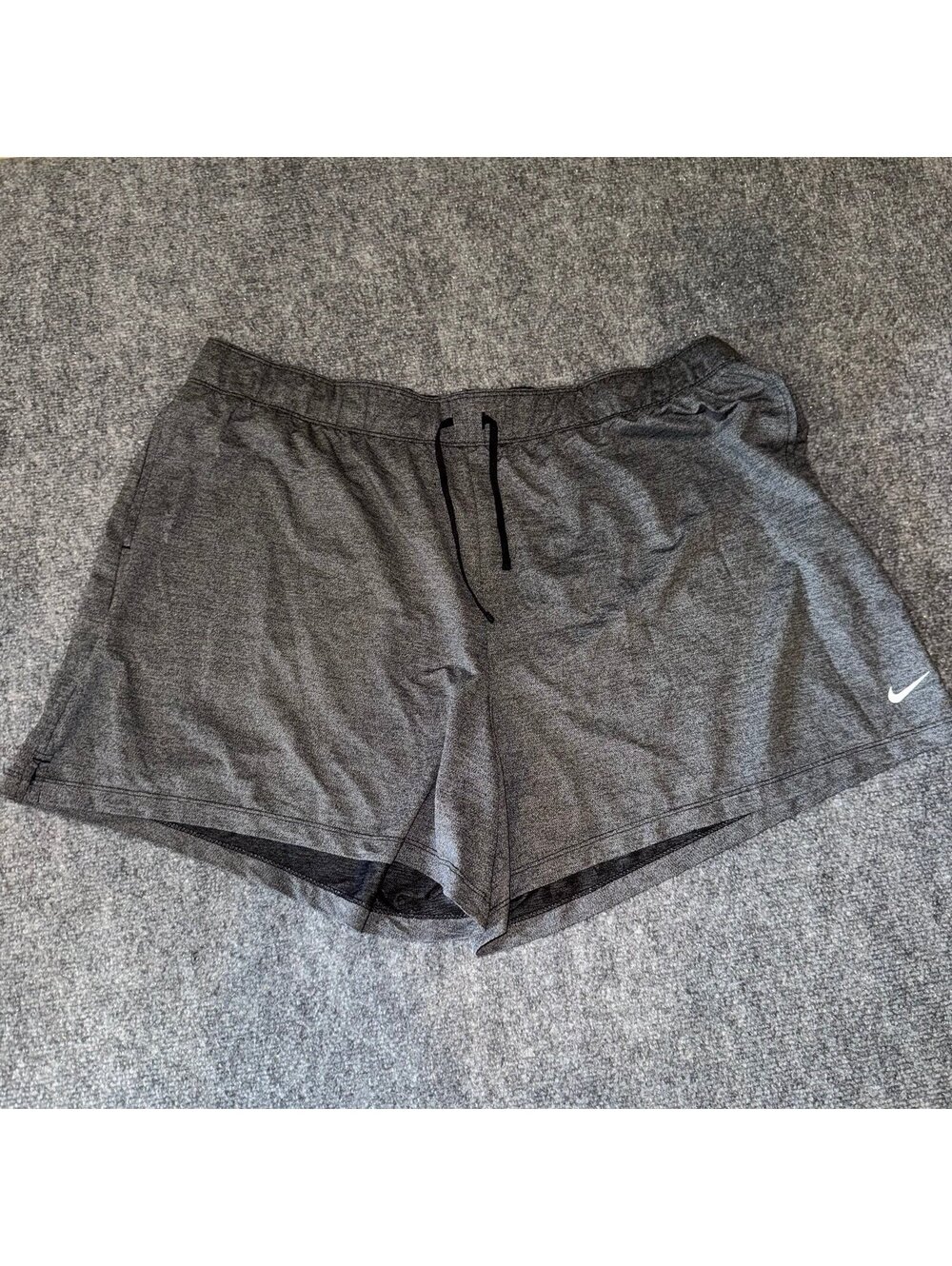 Nike Dri-Fit Womens XL Dark Grey Athletic Shorts Vtg y2k 90s Rare